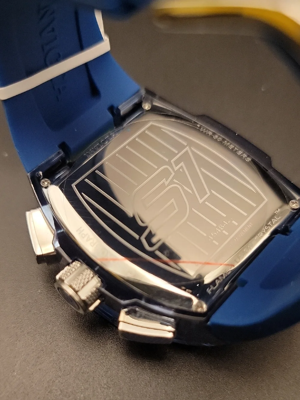 45484 Invicta S1 Rally Kinesia Anatomic Men's Dark Blue Chronograph Watch - 47mm